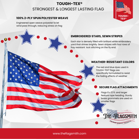 American Flag OUTDOOR TOUGH-TEX® U.S. FLAGS MADE IN THE U.S.A.